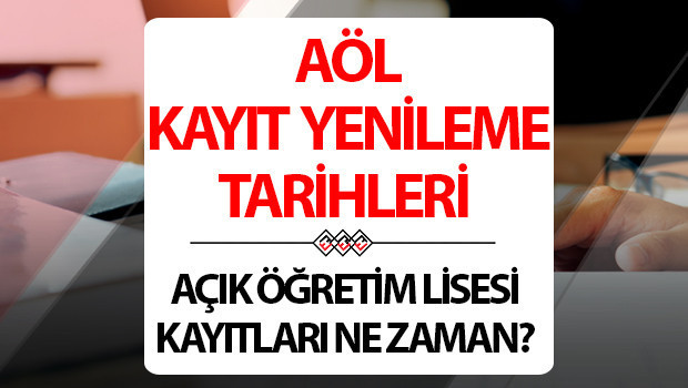 AÖL KAYIT TAKVİMİ 2026 - 1. DÖNEM YENİ KAYITLAR || Açık öğretim lisesi kayıt yenileme ve ilk kayıt başladı mı, ne zaman yapılacak 2026-2027 Açık Lise ilk kayıt ve kayıt yenileme tarihleri