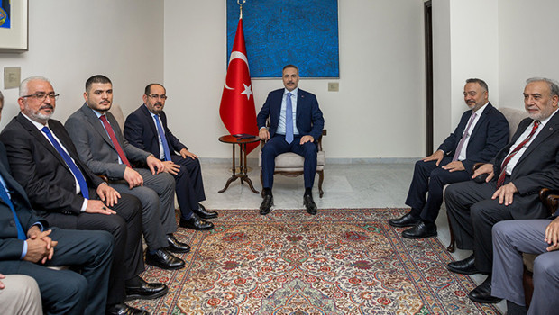 Dışişleri Bakanı Hakan Fidan, Suriye Türkmen Meclisi heyeti ile görüştü haber görseli