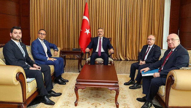 Bakan Fidan, TÜRKPA Genel Sekreteri Hasan'ı Bakü'de kabul etti haber görseli