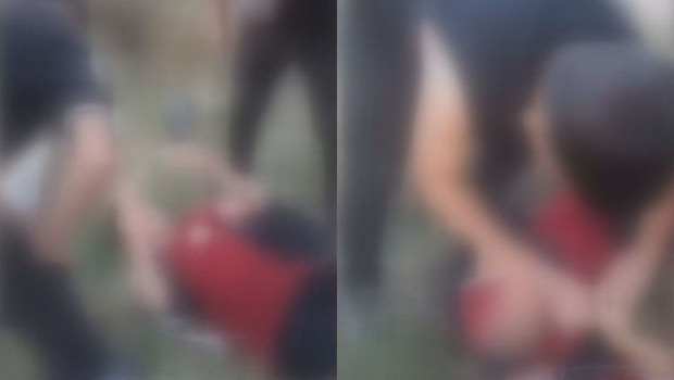 12 yaşındaki çocuğu arkadaşları darbetti: 3 gözaltı… O anlar kamerada