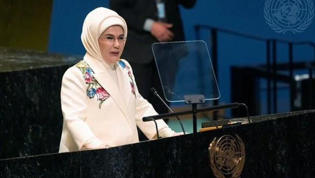 Emine Erdoğan'dan New York'tan paylaşım: Geleceğe karşı ortak sorumluluğumuz var