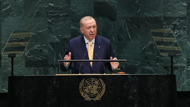 Son dakika... Cumhurbaşkanı Erdoğan'dan BM'de tarihi mesajlar: Hüsrana uğrayacaklar haber görseli