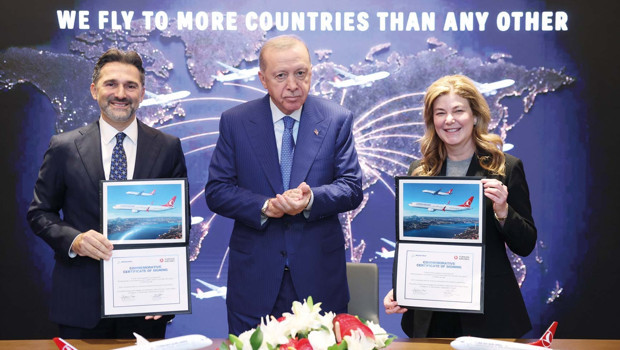 Boeing ile anlaşma imzalandı