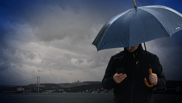 İstanbul için sağanak uyarısı