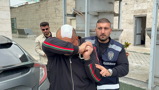 Samsun'da ilginç olay: Silahlı saldırganı pencereden attığı mumlukla etkisiz hale getirdi