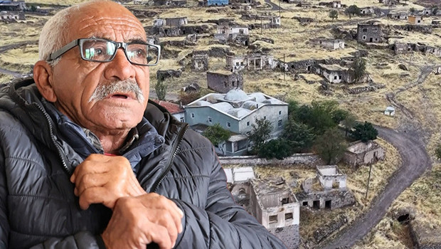 Su çıkmayınca köylüler göç etti! 180 haneli köyde 11 yıldır tek başına yaşıyor: Ben bir Allah'tan korkarım