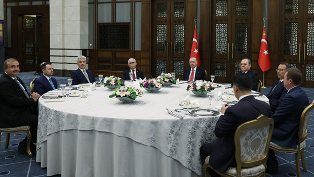 Cumhurbaşkanı Erdoğan, Yüksek Mahkeme Başkanlarıyla yemekte bir araya geldi haber görseli