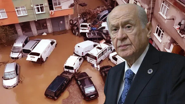 MHP Lideri Bahçeli'den İstanbul'daki sağanak açıklaması: Yaraları devlet millet dayanışmasıyla saracağız haber görseli