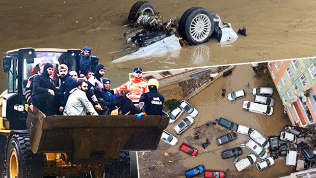 İstanbul ve Kocaeli'deki sel felaketinden acı haberler! 2 kişinin cansız bedenine ulaşıldı