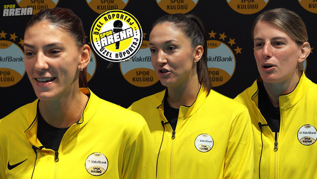 VakıfBank yıldızları Bošković, Jegdić ve Cazaute Spor Arena'ya konuştu: '4 kupa daha kazanabiliriz' - 'Zehra'nın nasıl oynadığını gördünüz - 'En çok zorlayan Vargas'