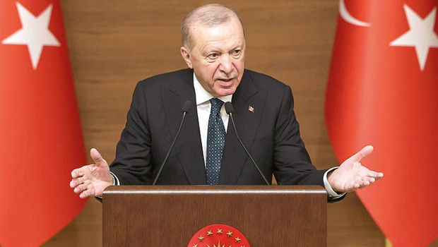 Erdoğan: Etrafımız ateş çemberi