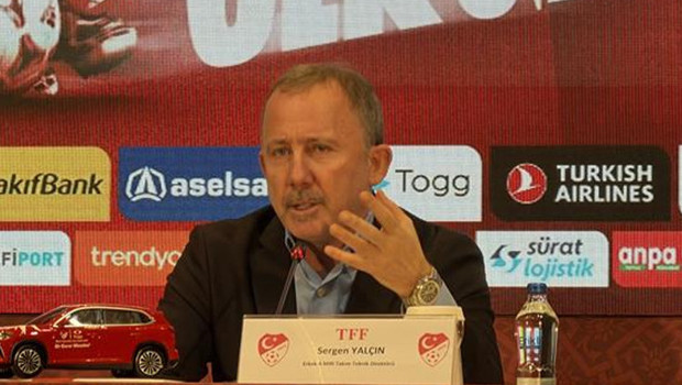 A Milli Takım'da Sergen Yalçın teknik direktör olarak göreve başladı