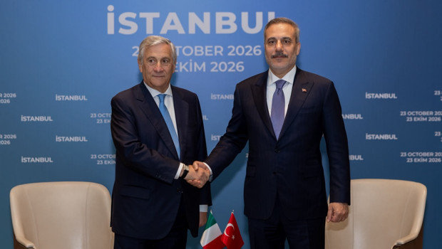 Bakan Fidan, İtalya Dışişleri Bakanı Antonio Tajani ile bir araya geldi