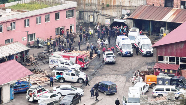 Maden ocağında grizu patlaması