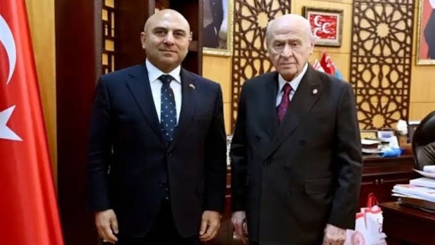 Azerbaycan Büyükelçisi Aslanov'dan MHP Lideri Bahçeli'ye ziyaret