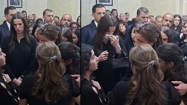Ürdün Kraliçesi Rania ve Prenses Rajwa Taziyede