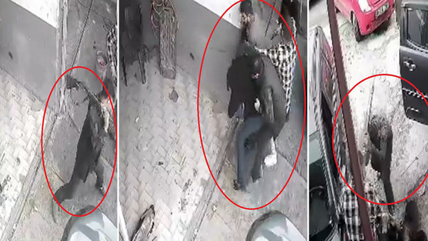 Ateş ettikleri tüfeği üzerlerinde kırdılar: Kayseri'deki dehşet anları kamerada