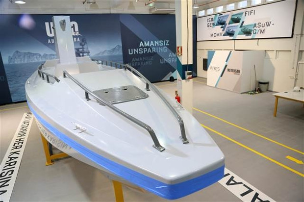 İlk Silahlı İnsansız Deniz Aracının prototipi denize iniyor