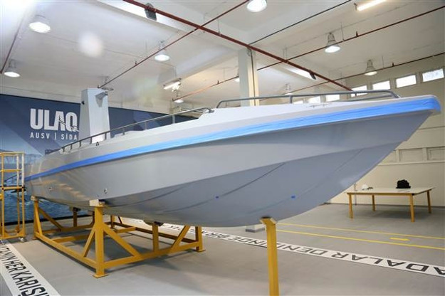 İlk Silahlı İnsansız Deniz Aracının prototipi denize iniyor