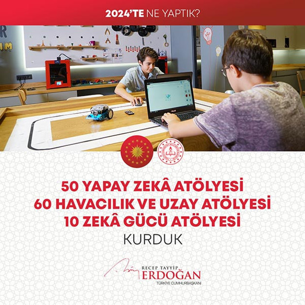 Cumhurbaşkanı Erdoğan madde madde paylaştı: 2024te ne yaptık