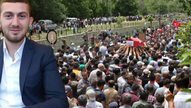 Şehitlere veda
