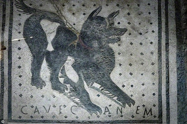 Neşeli ol hayatını yaşa Antakyadan Pompeiiye antik hikmet