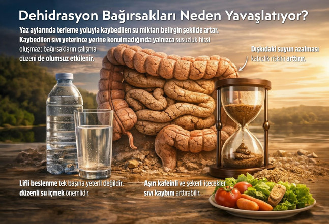 Yazın sindirim sistemi neden alarm veriyor