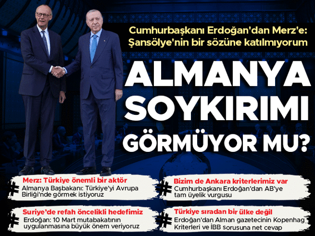 Cumhurbaşkanı Erdoğandan önemli açıklamalar