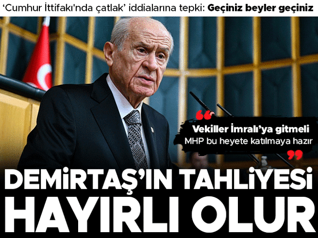 MHP lideri Bahçeli partisinin grup toplantısında konuşuyor