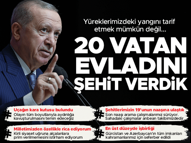 Cumhurbaşkanı Erdoğandan önemli açıklamalar