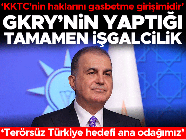 AK Parti Sözcüsü Ömer Çelik MYK sonrası açıklama yapıyor