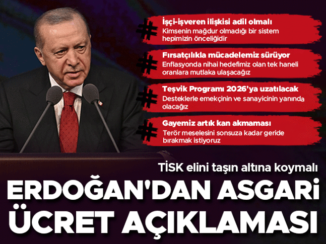 Cumhurbaşkanı Erdoğandan önemli açıklamalar