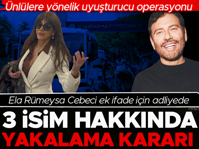 Son dakika... Ünlülere yönelik uyuşturucu operasyonu: Fatih Garipoğlu, Gökmen Kadir Şeynova ve Mert Alaş hakkında yakalama kararı çıkarıldı