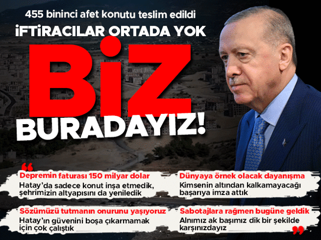 Cumhurbaşkanı Erdoğandan önemli açıklamalar