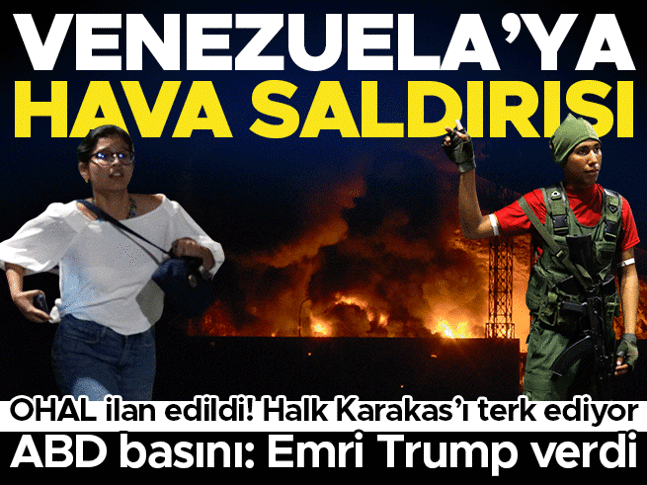Son dakika... Venezuelada patlama