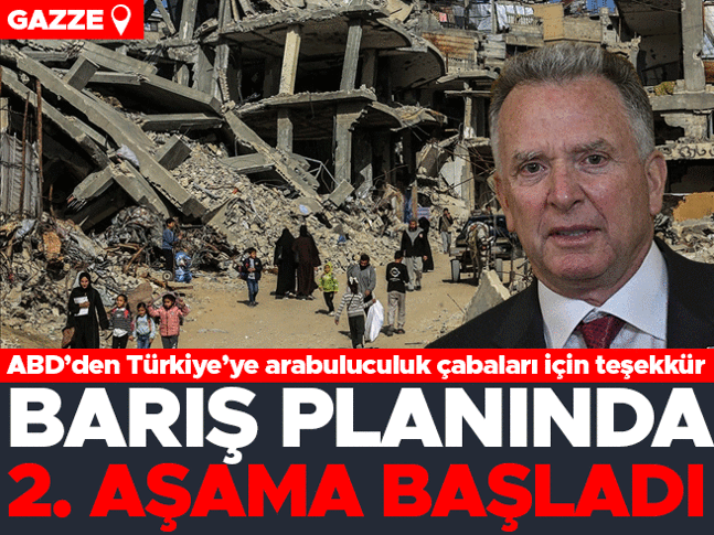 Son dakika... Gazze Barış Planının ikinci aşamasına geçildi