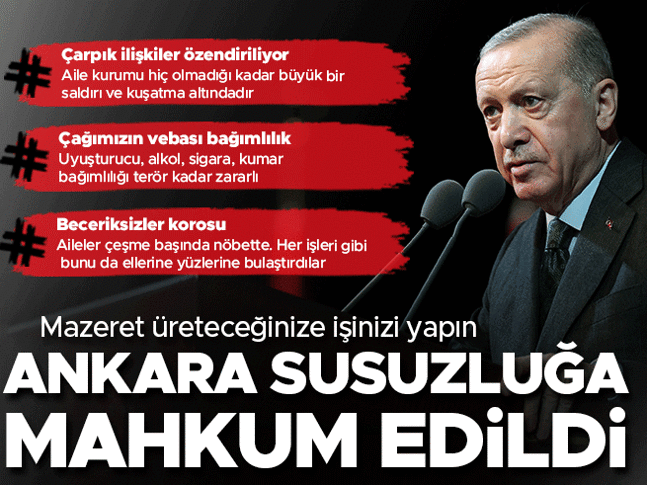 Cumhurbaşkanı Erdoğandan önemli açıklamalar