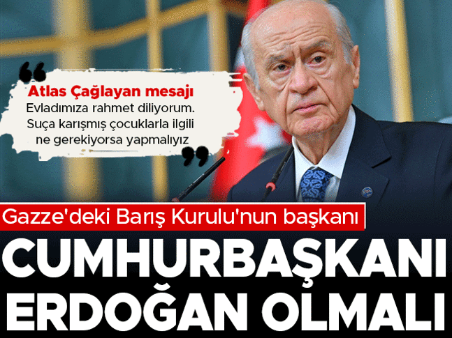 MHP lideri Devlet Bahçeliden önemli açıklamalar