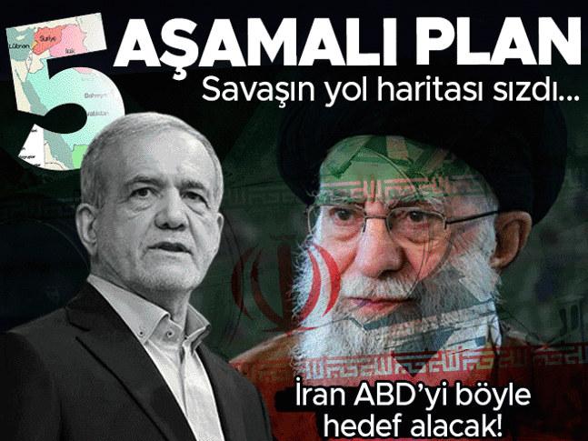 İrandan dünyayı sarsacak plan: Savaşın yol haritası sızdı... ABDye geri adım attıracak 5 aşamalı senaryo