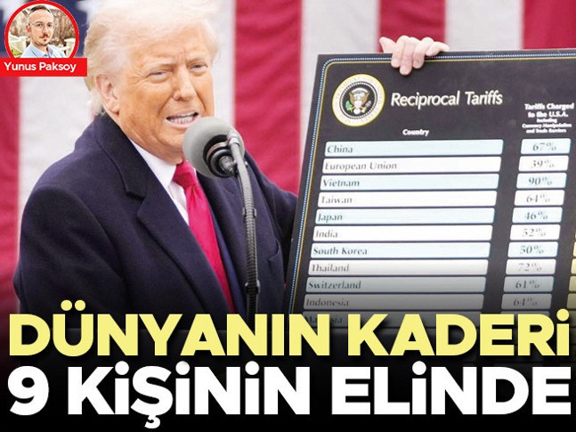 Dünyanın kaderi 9 kişinin elinde