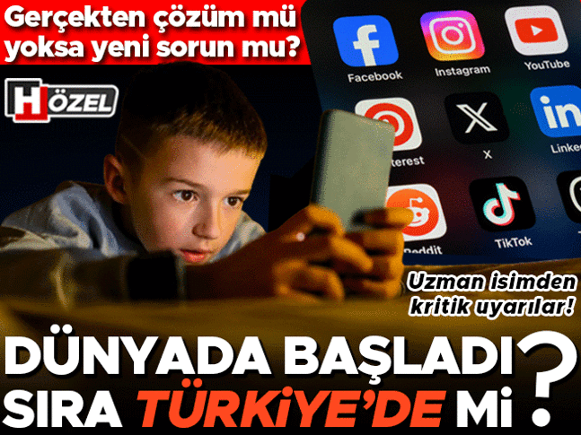 Çocuklara sosyal medya yasağı dünyaya yayılıyor Teknik olarak mümkün mü Uzman isim uyardı: Veri güvenliğine çok dikkat