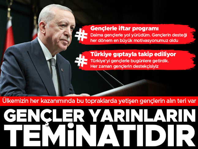 Son dakika... Cumhurbaşkanı Erdoğandan iftar programında açıklamalar