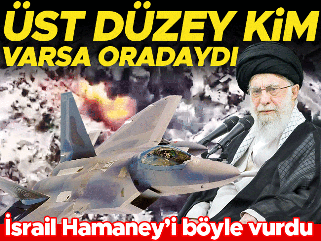 Hamaney’i böyle vurmuşlar... CIA yer gösterdi İsrail bombaladı