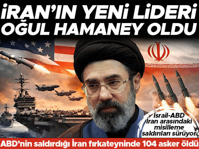 İran - ABD - İsrail savaşı son dakika | İrandan İsraile yeni füze dalgası İranın yeni lideri Mücteba Hamaney