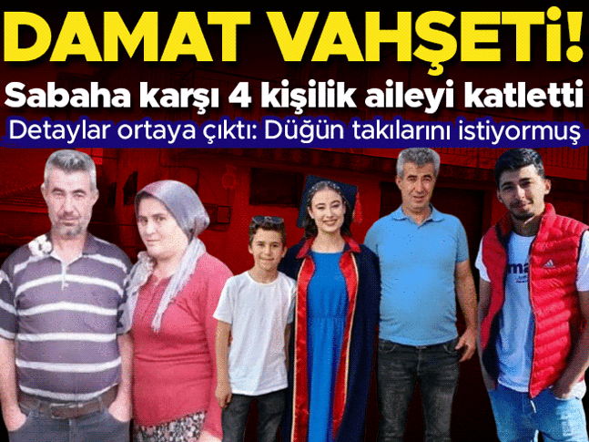 Manisa'da vahşet! Boşanma aşamasındaki eşi ile ailesinin yaşadığı evi  bastı: 1'i çocuk 4 kişiyi katletti - Son Dakika Haberleri İnternet