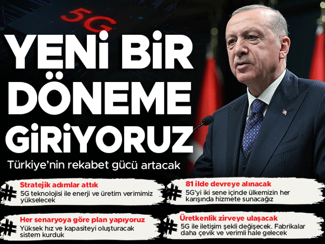 Cumhurbaşkanı Erdoğan: Veriyi kontrol edemeyen egemenliğini koruyamaz