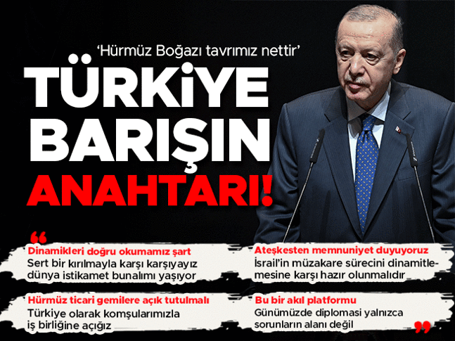 Antalya Diplomasi Forumu | Cumhurbaşkanı Erdoğandan önemli açıklamalar