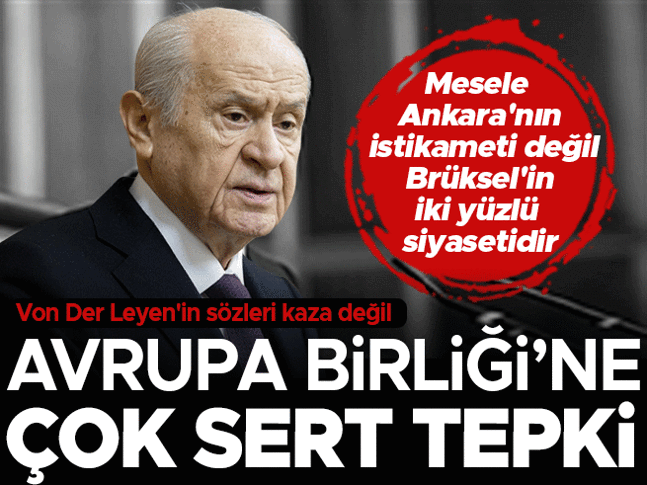MHP lideri Bahçeliden önemli açıklamalar