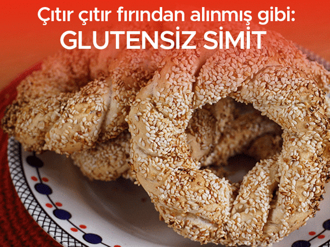 Çıtır çıtır fırından alınmış gibi: Glutensiz simit