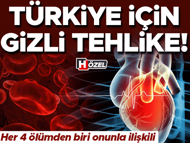 Türkiye için gizli tehlike! Genetik yapımız bu hastalığa daha yatkın... Her 4 ölümden biri onunla ilişkili